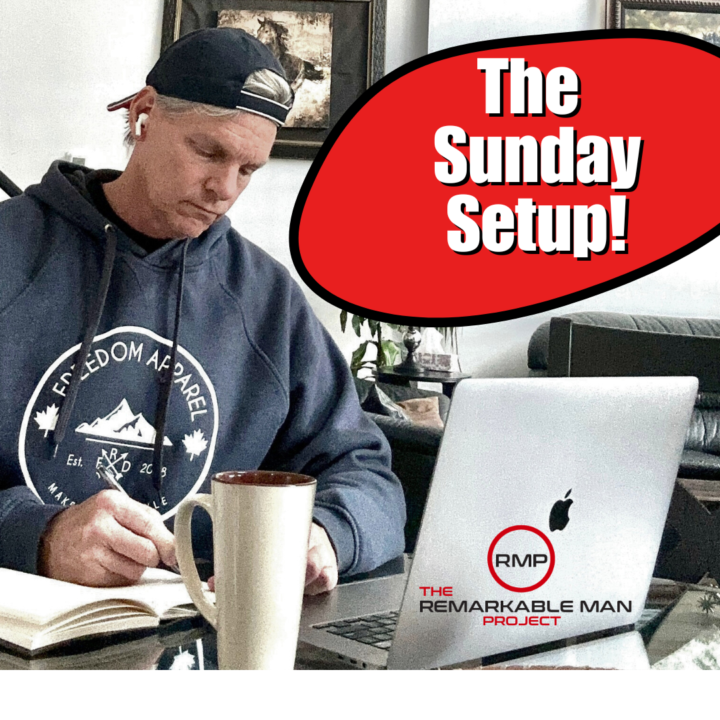 The Sunday Setup - Be Intentional About The Week Ahead
