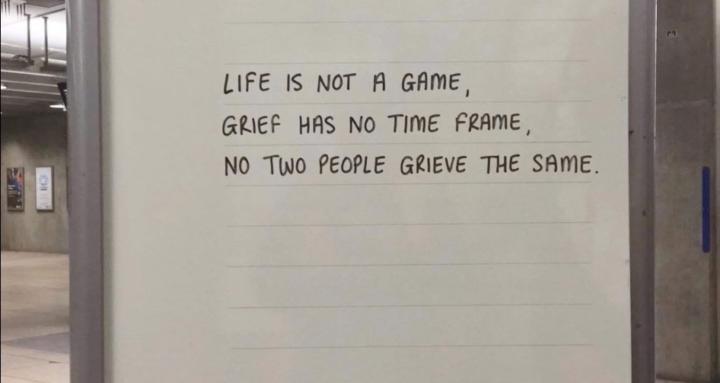 Growing around grief