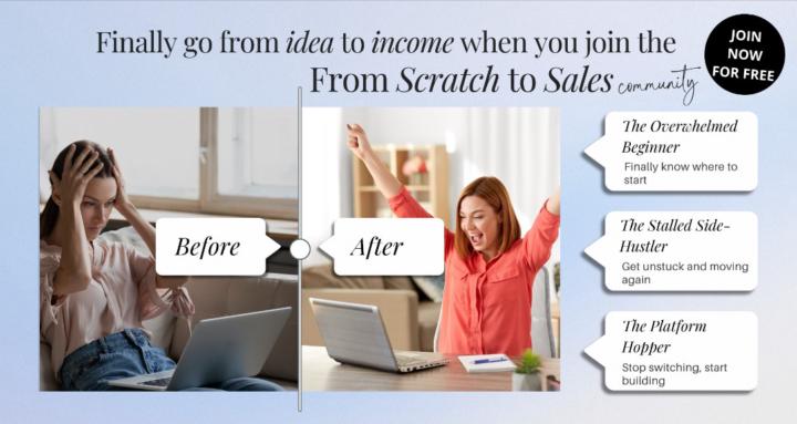 From Scratch to Sales