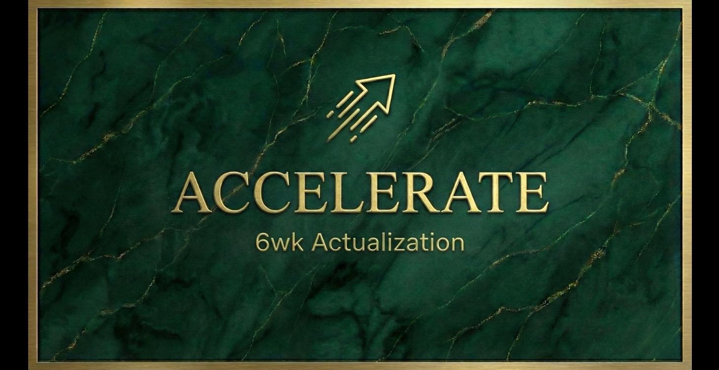 ACCELERATE - 6wk Manifestation Program