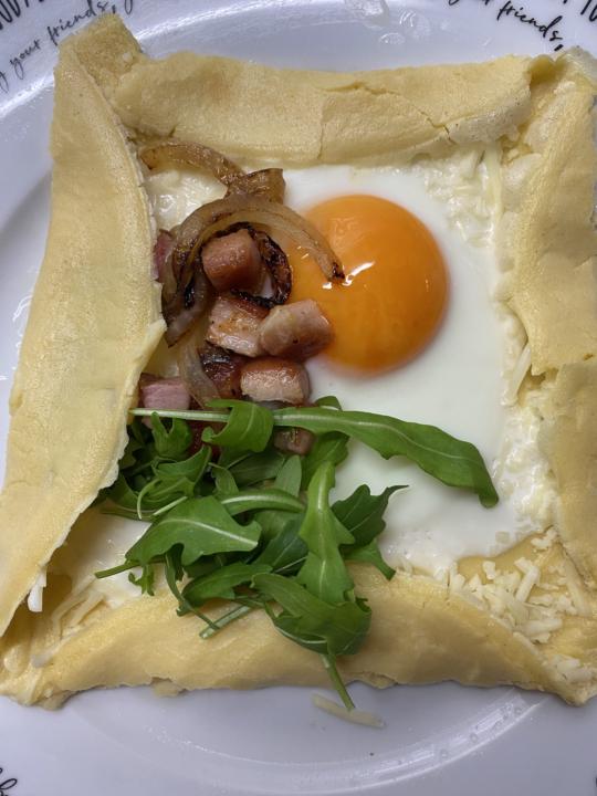 Galette ( difícil de meter bordes hacia dentro )