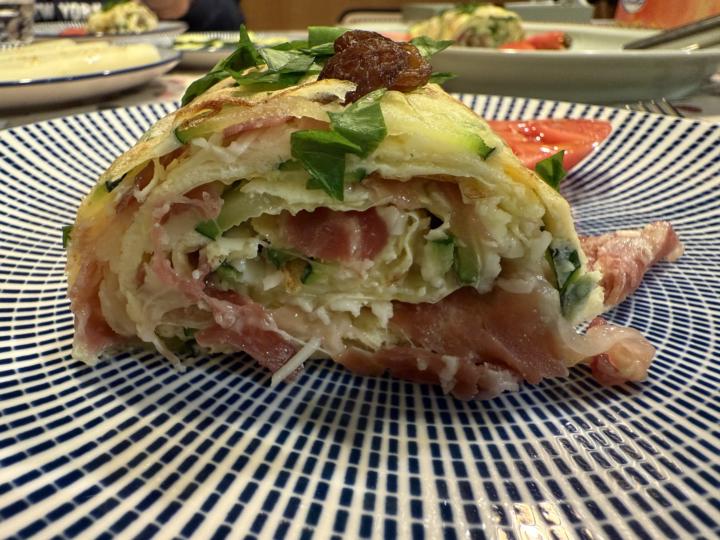 Rollito de calabacín 🥒 🧀