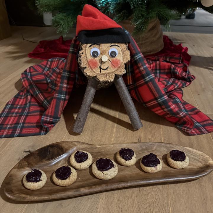 Galletas rellenas de arándanos 🫐 