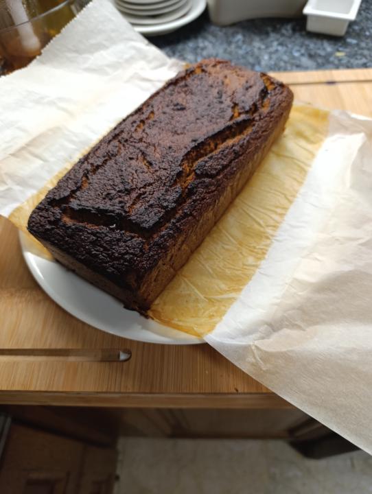 Bizcocho de boniato y chocolate