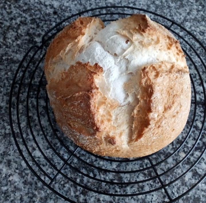 Hogaza de pan sin gluten 