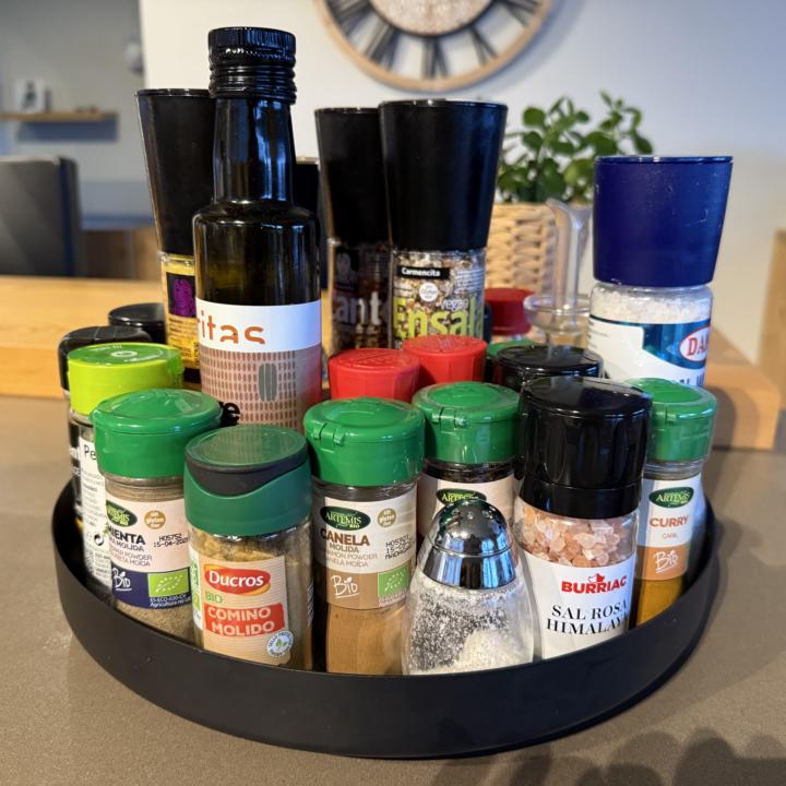 Organizador giratorio para especias 🧂 🫚 