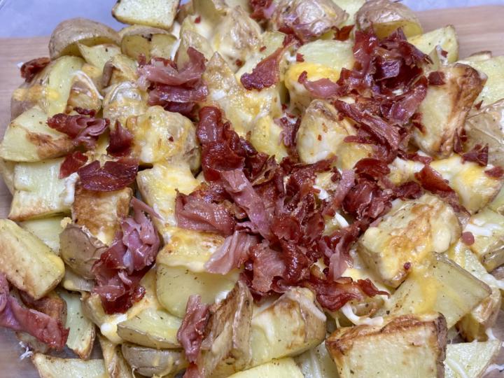 Potatoes cheese frye