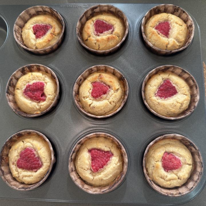 Financieros de frambuesa 🥧