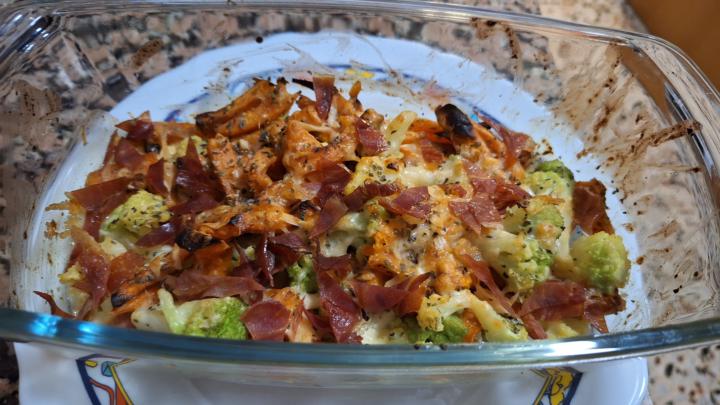 Boniato cheese fries 