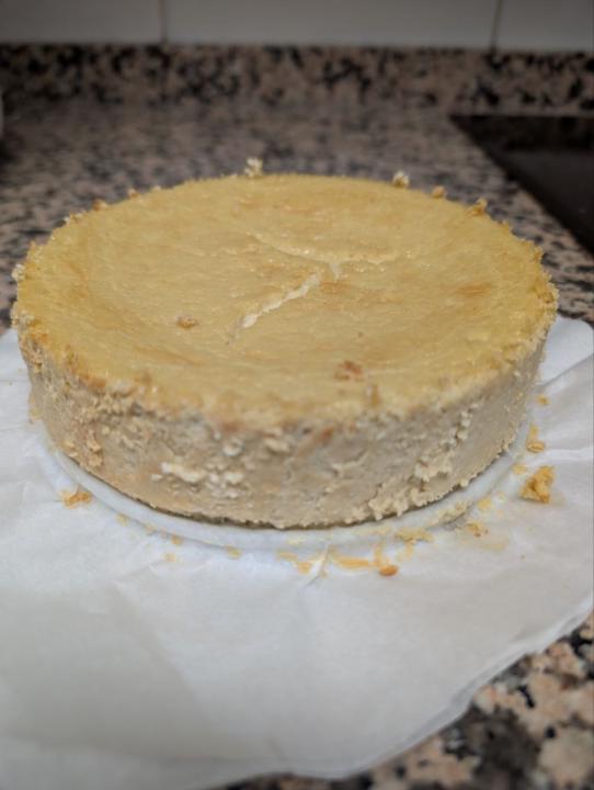 Tarta de turron blando