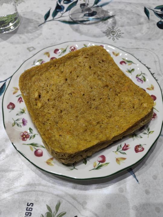 Postre chocolate y calabaza y mugcake de calabaza