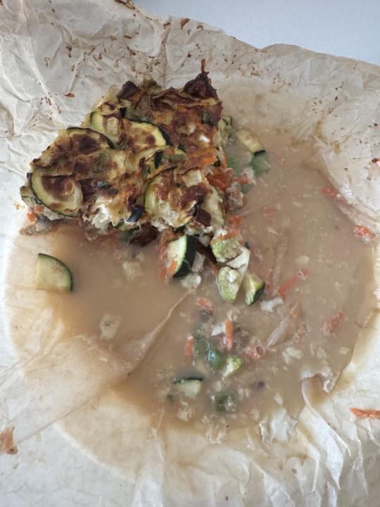 Agua en la falsa Quiche