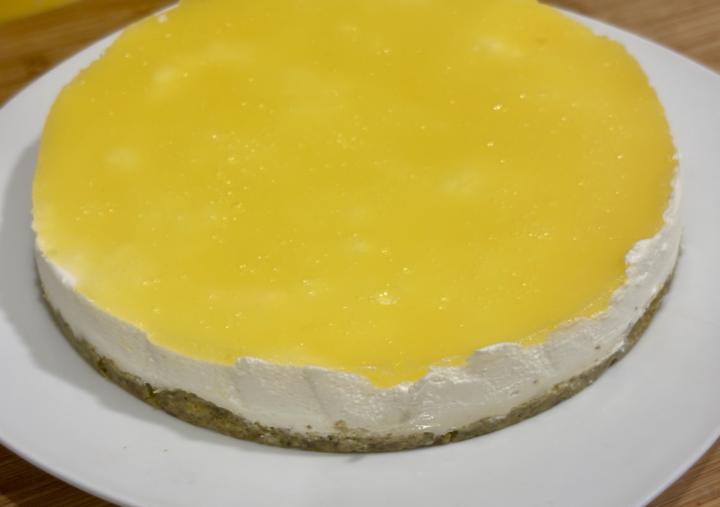 Cheesecake de mango y limón 