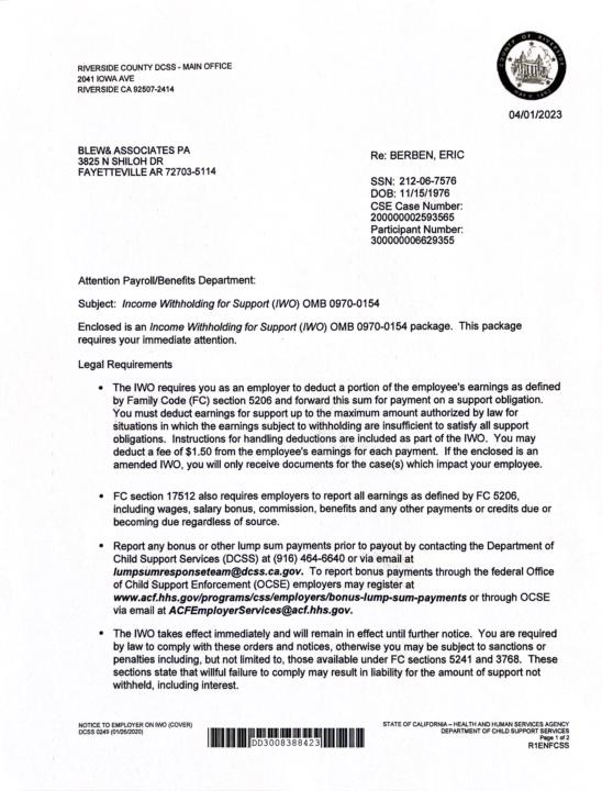 Why employers are afraid to terminate garnishments