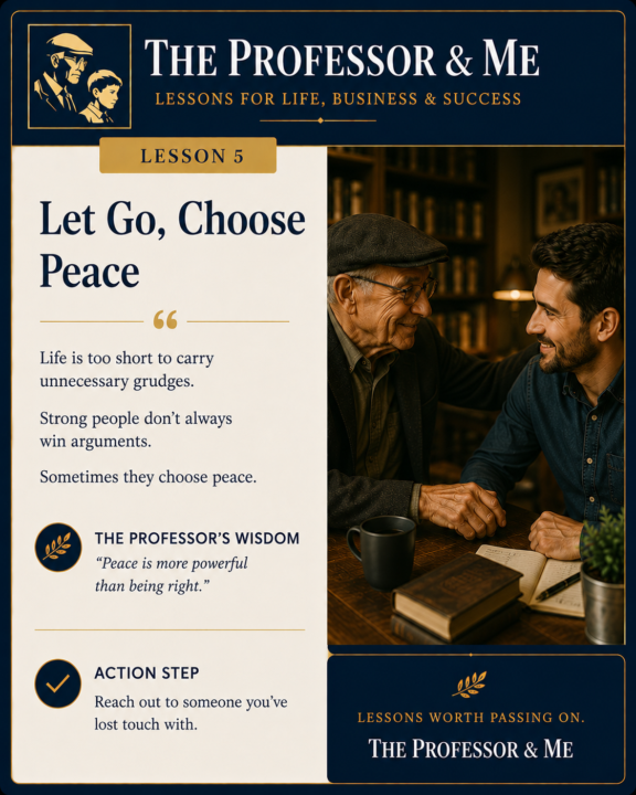 Lesson 5: Always Offer the Olive Branch