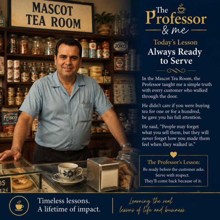 ☕ Coffee with the Professor