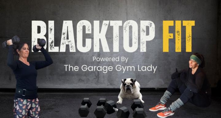 BLACKTOP FIT | Garage Gym Lady