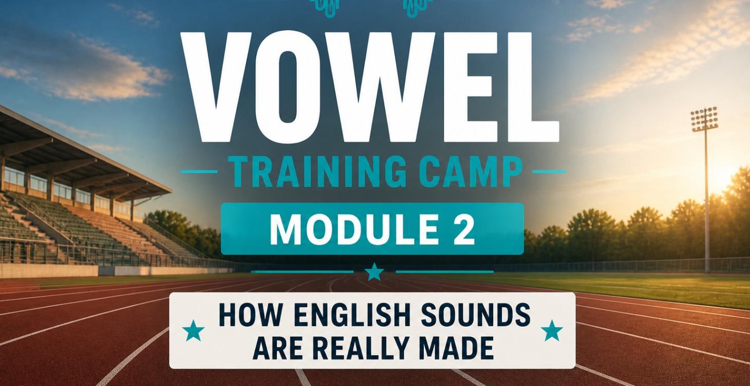 🎙️ Module 2 — How English Sounds Are Really Made