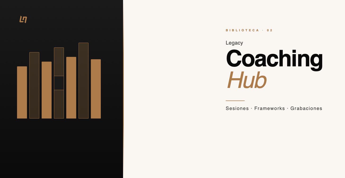 Legacy Coaching Hub 🎯