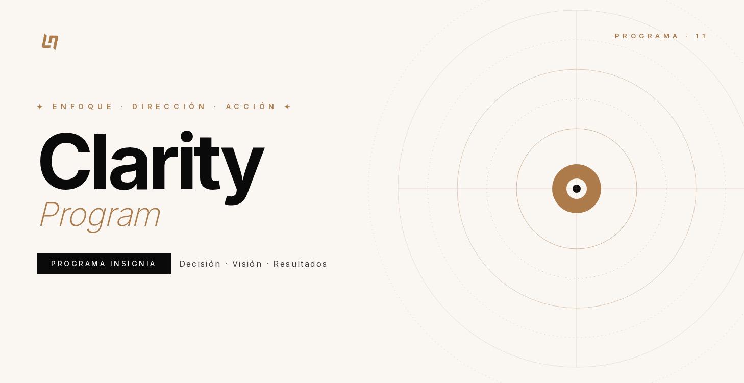 Clarity Program 🎯