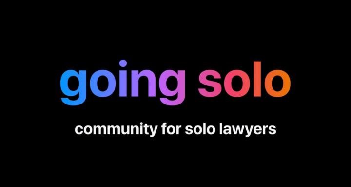 Going Solo
