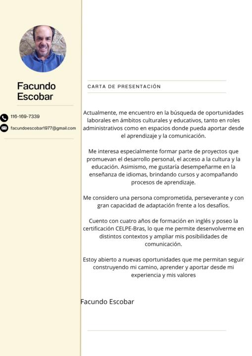 Mí perfil laboral 