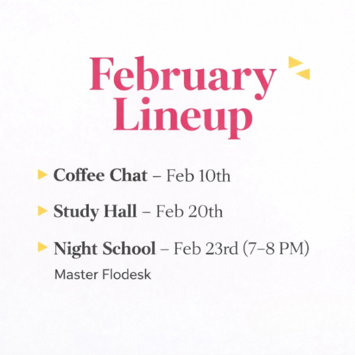 Still to come in Feb. 