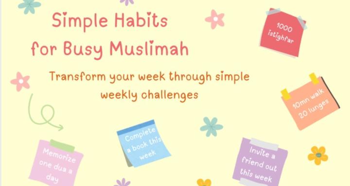 Muslimah Simple Habits