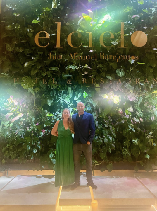 Went out to a fancy dinner
