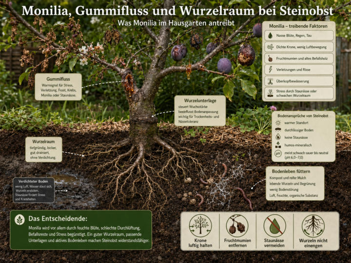 Monilia - Steinfrucht Challenge