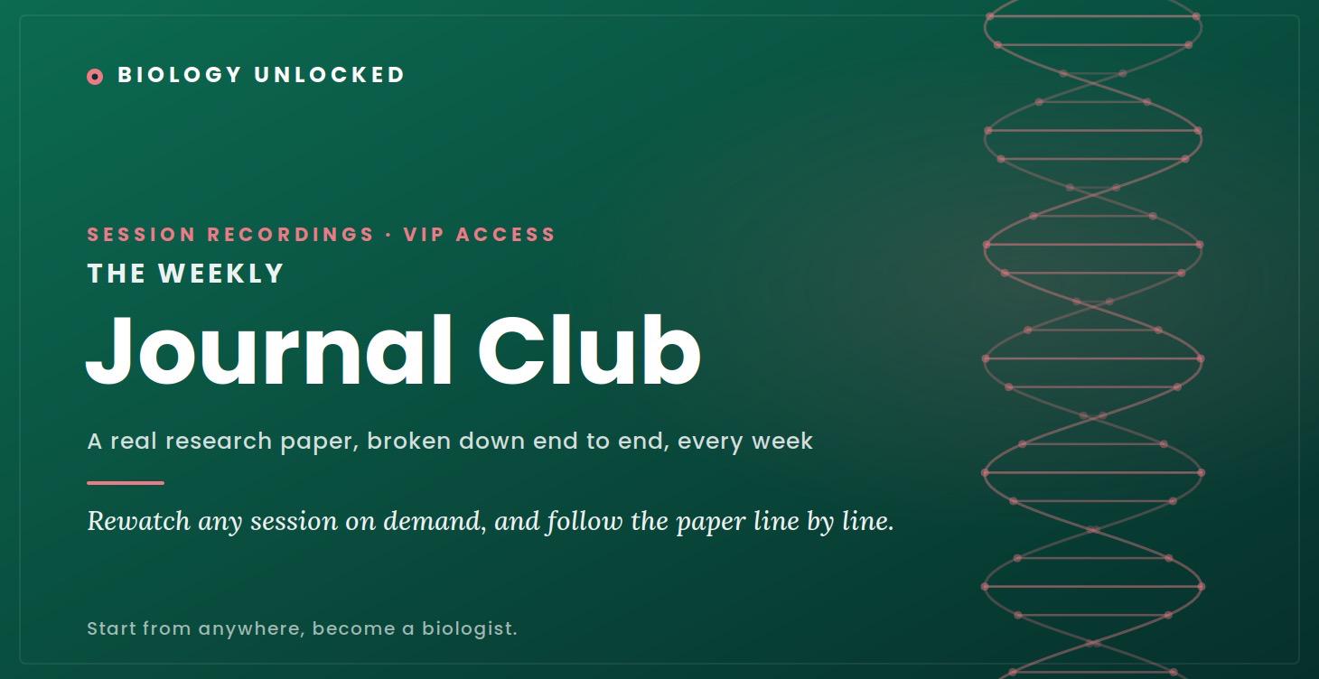 Journal Club Sessions