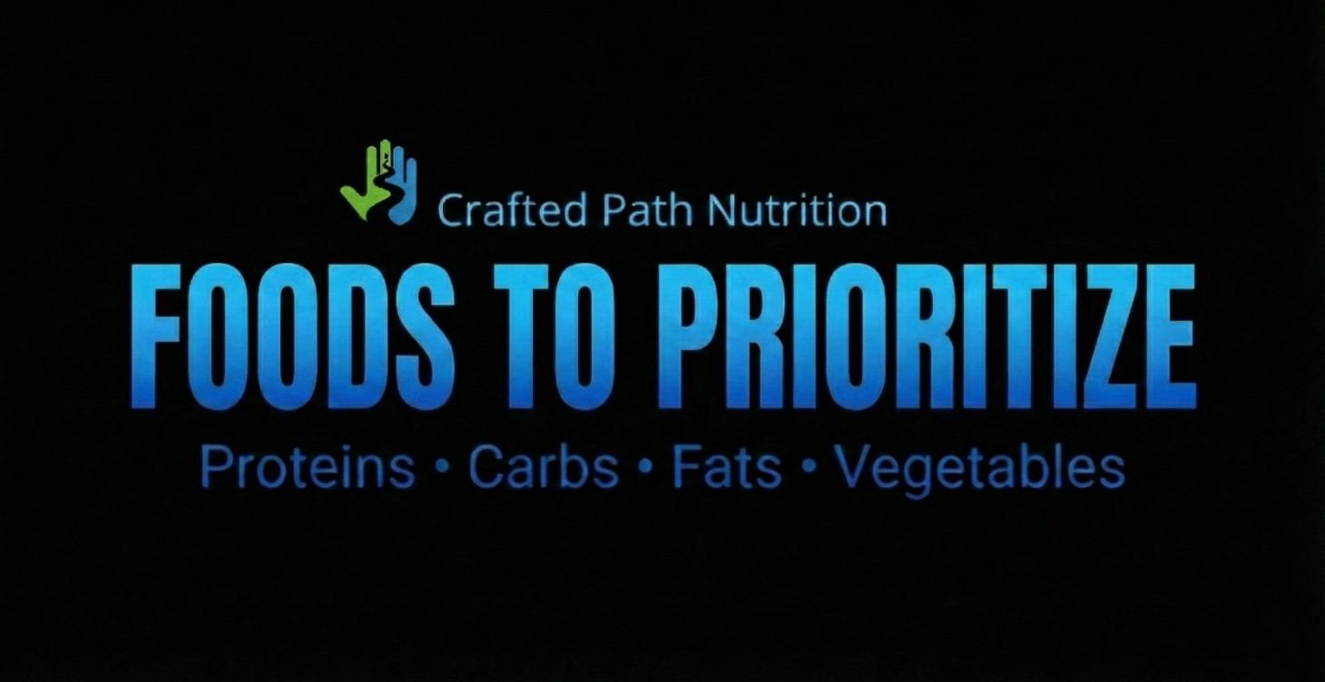 Foods to prioritize