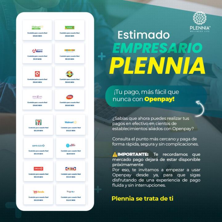 Opciones de Pago Mexico 