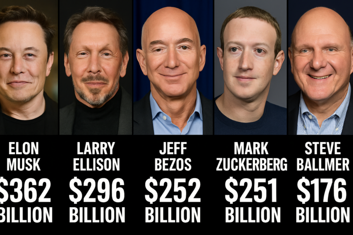 Riches men in America!!