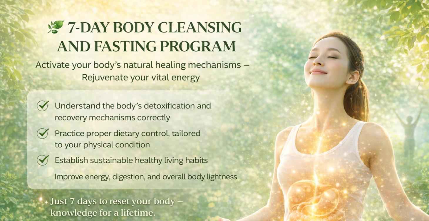 7 NGÀY DETOX CƠ THỂ