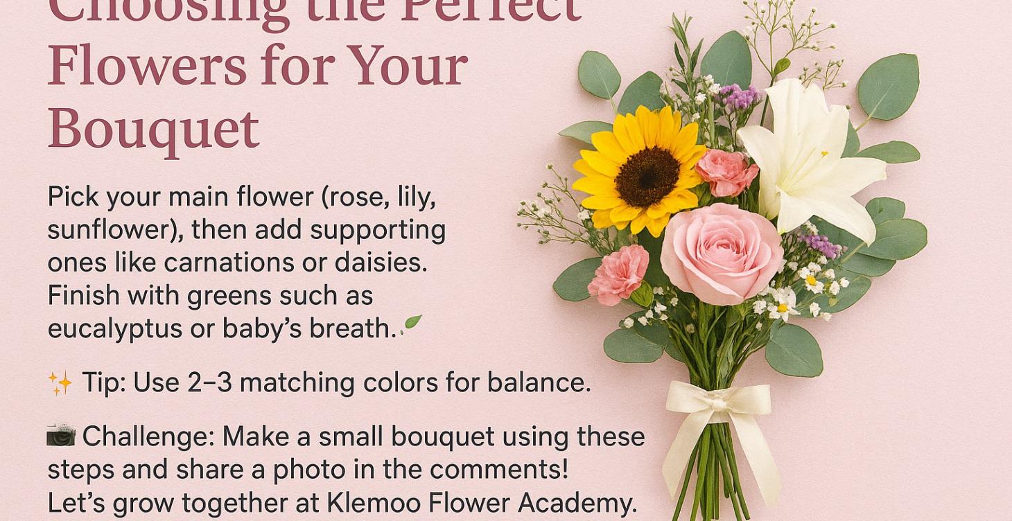 Choosing the Perfect Flowers for Your Bouquet