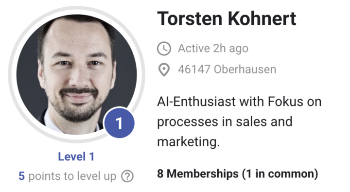 🎉 Herzlich willkommen im Marktplatz, Torsten Kohnert