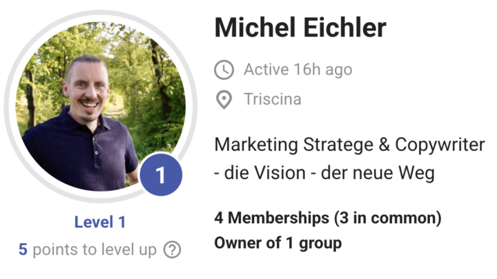 🎉 Herzlich willkommen im Marktplatz, Michel Eichler🎉