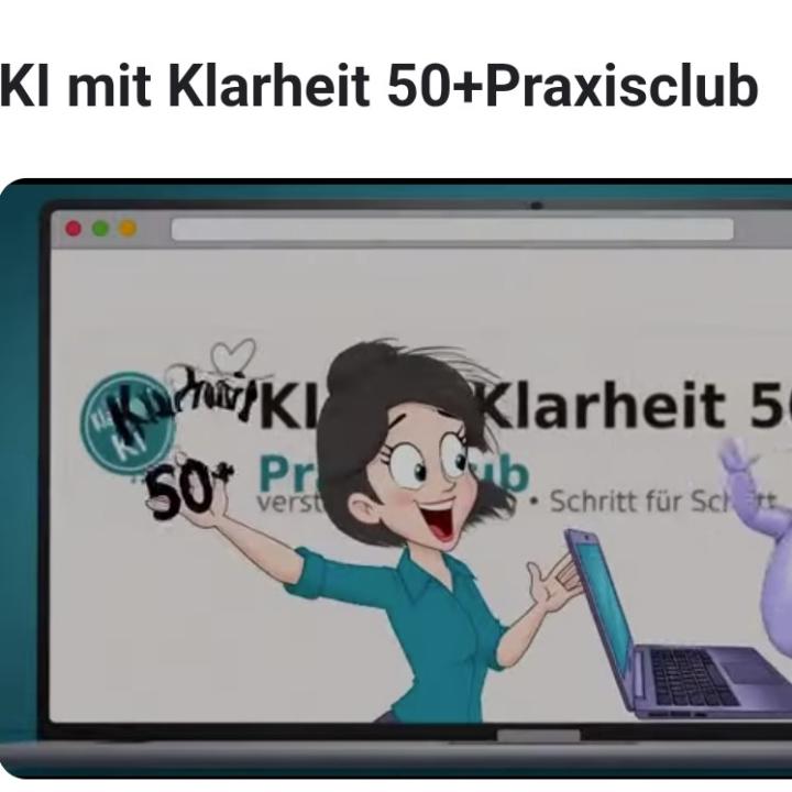 Skool Community : KI mit Klarheit 50+Praxisclub 👉 by Christa Raatz