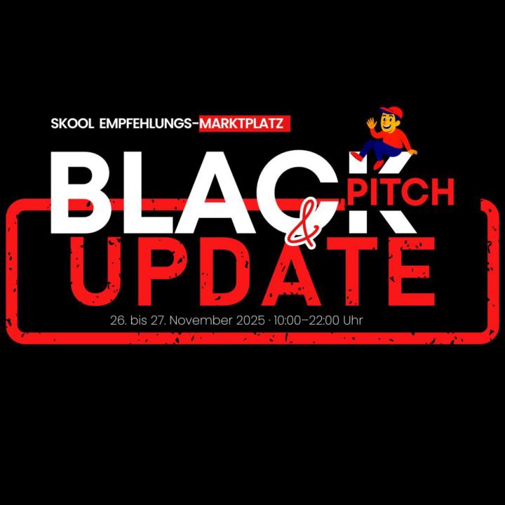 🔔 Skool-Empfehlungs-Marktplatz: Update zum Black & Pitch