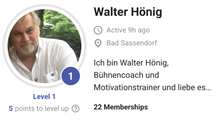 🎉Willkommen im Empfehlungs-Marktplatz, Walter Hönig 🎉