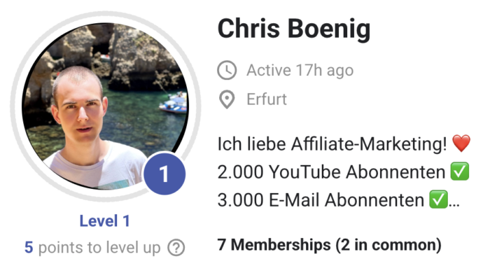 🎉Willkommen im Empfehlungs-Marktplatz,Chris Boenig 🎉