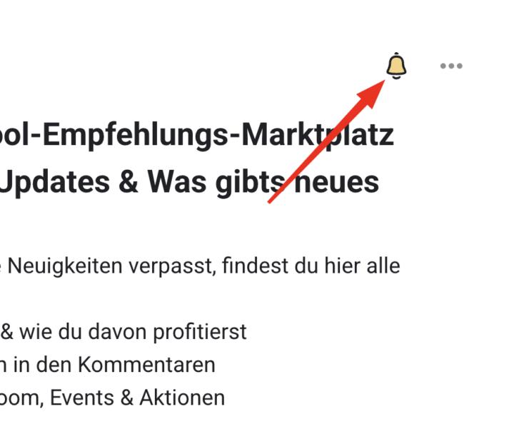ℹ️ Kurzer Hinweis zum Info-Post