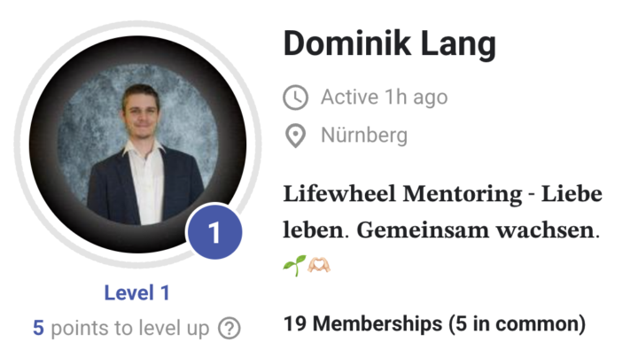 🎉 Willkommen im Marktplatz, Dominik Lang 🎉