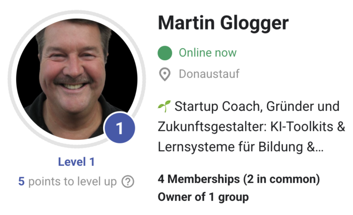 🎉 Willkommen im Marktplatz, Martin Glogger 🎉