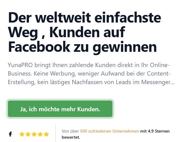Facebook Gruppen/Profil Automatisierung: Leads direkt in GoHighLevel übertragen mit YunaPro