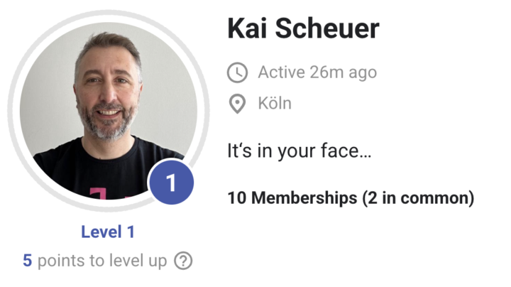 🎉 Willkommen im Marktplatz, Kai Scheuer 🎉