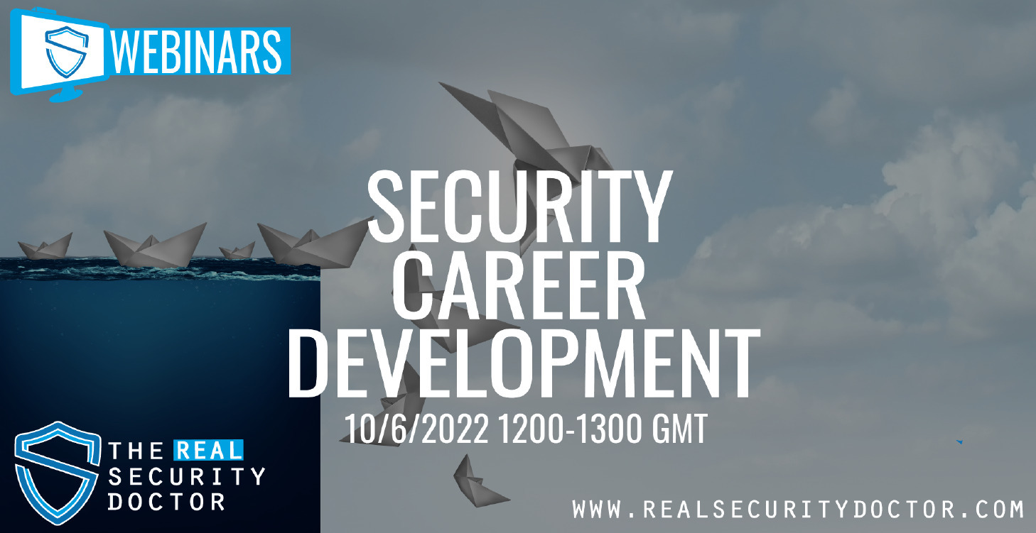 Security career development