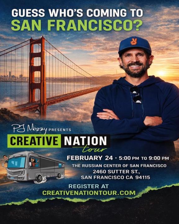 Creative Nation Tour w/ Pace Morby in San Francisco CA