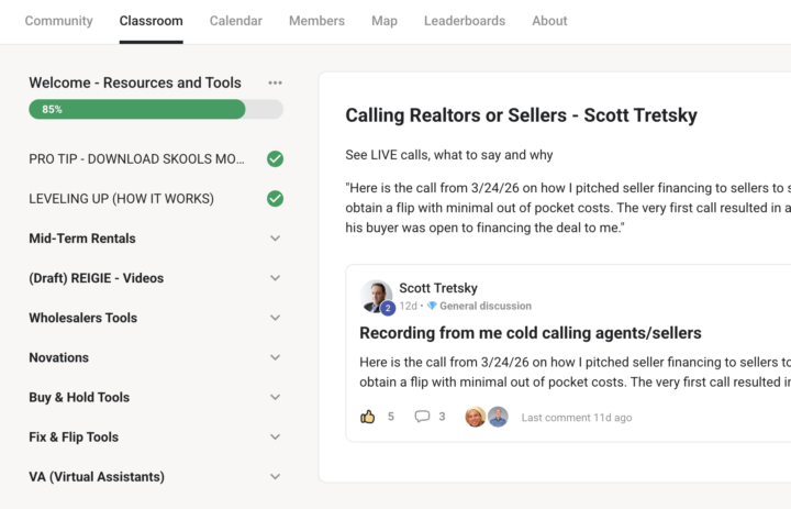 💥 LIVE Wholesale Call by Scott Tretsky in Classroom